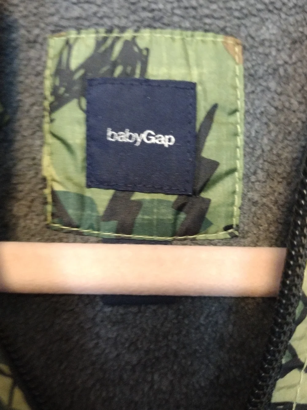 babyGap Camouflage Rocker Print Jacket